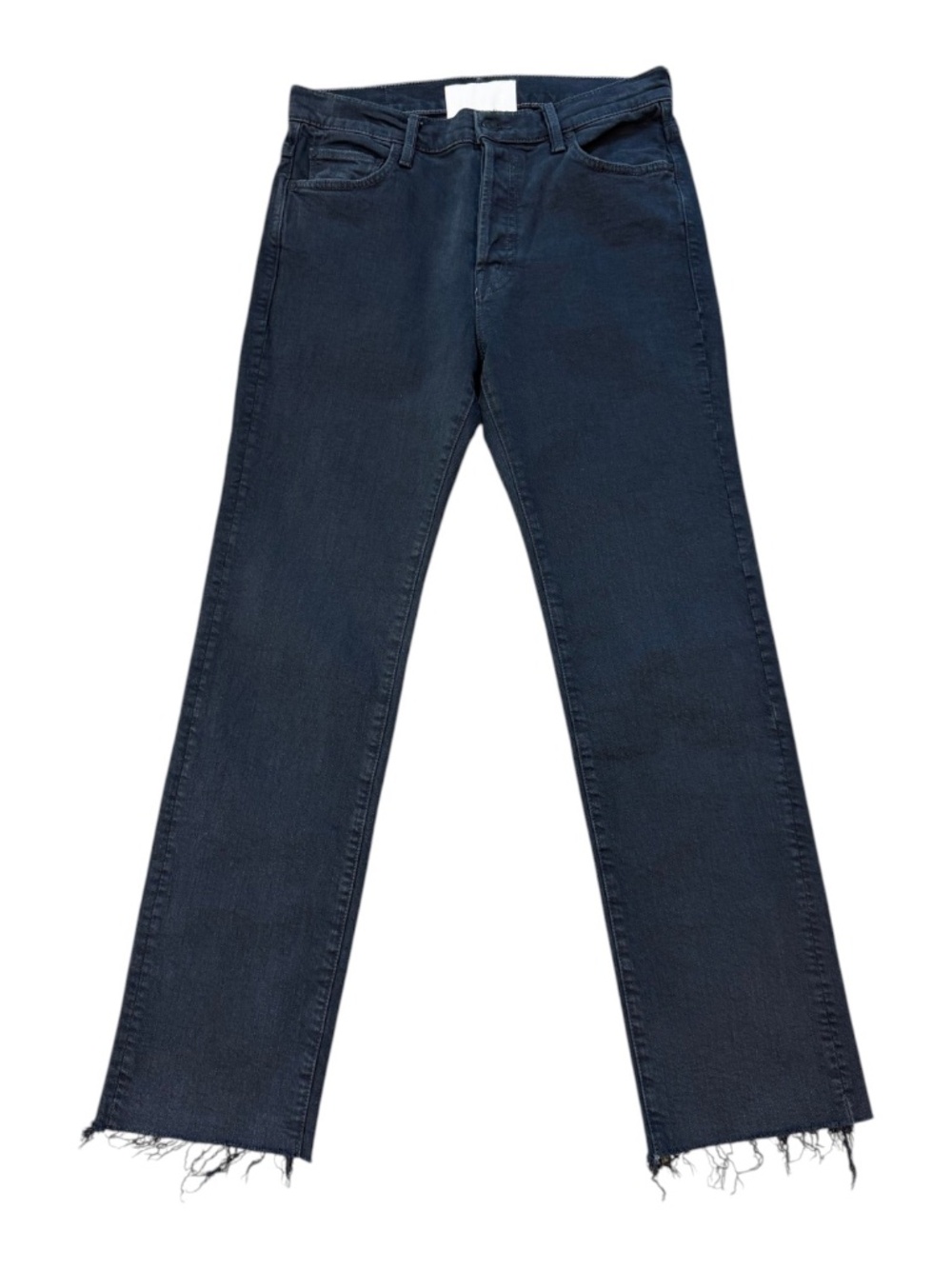 MOTHER The Scrapper Cuff Ankle Fray in The Devil May Care Size 26